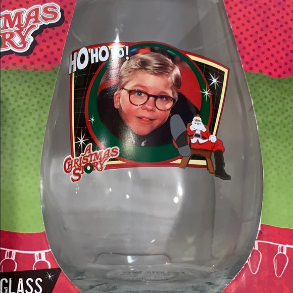 New “ A Christmas Story” boxed Curved Glasses - Picture 6 of 9